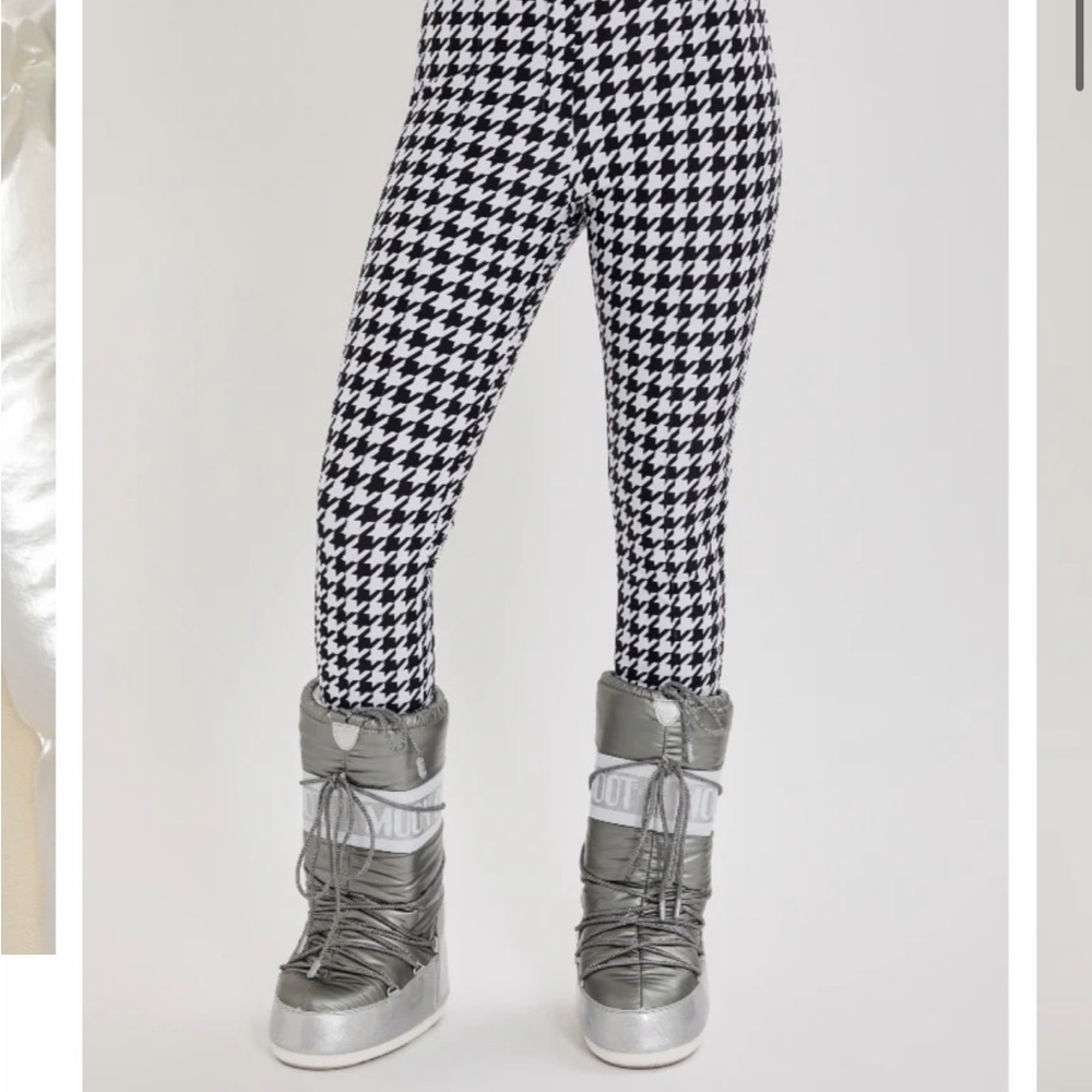 My Sunday ski  Houndstooth  Women's ski pants